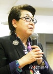 [포토] 경희대혜정박물관 김혜정 관장 동해는 우리나라 海
