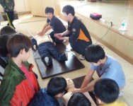 [아산] 아산소방서, 쌍룡초등학교서 심폐소생술 교육