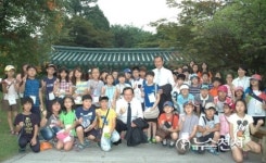 [포토] 정의화 국회의장, 대전 동산초 학생들과 화이팅!