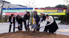 원광보건대, 원불교 100주년 기념식수 행사 개최