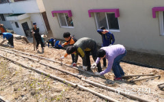 대전교육청 자원봉사단, 천양원 꽃심기로 나눔 실천