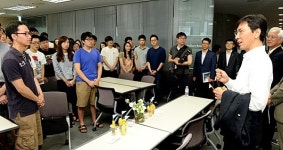 안희정 지사, 카이스트서 인삼·바이오산업 육성 방안 모색