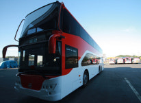 [경기도] 김포∼서울시청 시범 운행 2층버스 1호차 공개