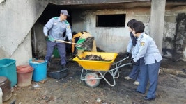 [충남-천안시] 천안동남소방서, 주택화재 피해복구 지원