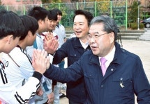 이재정 교육감-남경필 도지사, 굿모닝 꿈의 학교 방문