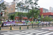 [광주] 북부경찰, 어린이보호구역 합동 캠페인 전개