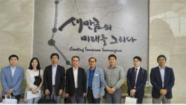 새만금개발청, 한국미쓰비시상사 임직원 새만금 현장 초청
