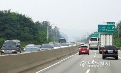영동고속도로 강릉 방향 정체