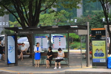 과천시, 노후 버스승강장 개선
