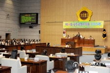 광주시의회, 숭일중학교 학생 모의의회 체험