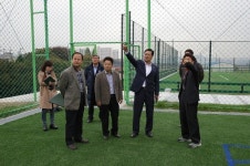 [안산] 김정택·윤석진 시의원 꿈나무스포츠타운 공사현장 점검