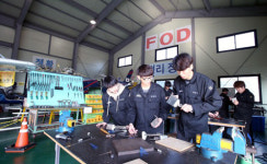 한국항공전문학교, 항공정비 전문교육 진행