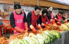 동대문 답십리현대시장, 연말 김장 나눔