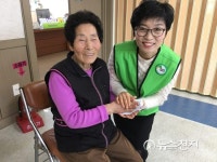 수원신천지자원봉사단, 어르신 이·미용 봉사활동