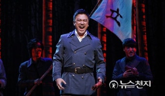 [포토] 뮤지컬 '영웅' 정성화의 안중근