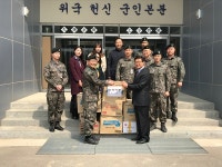 안산시 감골도서관, 철원 육군부대에 도서기증