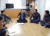 [안산] 정승현 부의장, 장상동 노리울마을 경로당 신축방안 협의