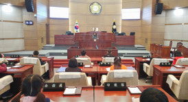 천안시의회, 미죽초등학교 모의의회 체험