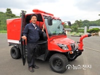 [중소기업 강국 코리아(96)] 고압력 펌프 장착한 미니소방차… 좁은 길도 문제없이 달려요