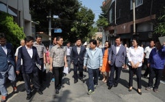 권선택 대전시장, 도마·복수동 주민불편지역 직접 찾아 현장행정