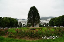 [경남] 도청 정문 앞  채무제로 식수  앞으로 어떻게 되나?