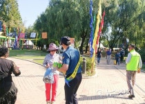 천안동남署, 흥타령춤축제장서 사회적 약자 보호 활동