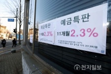 1년 정기예금금리 2년 8개월 만에 최고