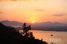 [해돋이] 전남 목포 입암산에서 바라본 일출