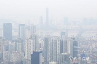 '대한' 추위 없지만 전국 '미세먼지 나쁨'