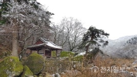 [광주] 춘분에 풍암정 설경