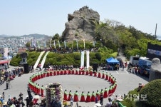 목포 이순신 장군 수군문화제 1597 노적봉 재현