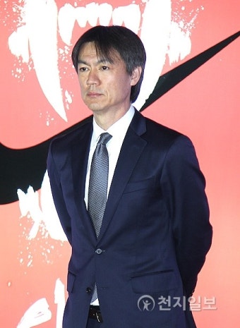 [포토] 토크쇼 참석한 홍명보 축구협회 전무이사