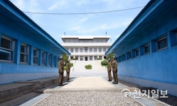 남북정상회담 D-1, 판문점 경계근무