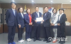 [천안] 백석동 주민 2303명, 보행자 안전한 거리조성 청원