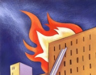 충남 보령 농공단지 화재… 공장 4개동 전소