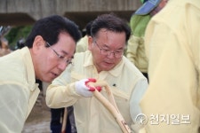 [보성] 피해 복구 현장에서 흘리는 소중한 땀
