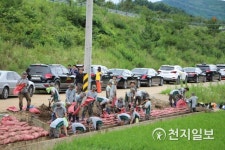 [보성] 피해 복구 현장에서 흘리는 소중한 땀
