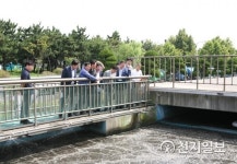 인천시의회 산업경제위원회, 공단 환경기초시설 현장 방문