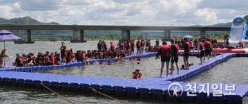 북한강에서 즐기는 시원한 수상레저