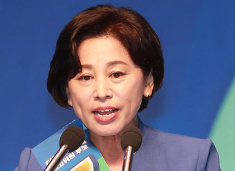 정견발표하는 남인순 최고위원 후보