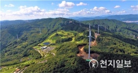 동서발전, 경주풍력 발전소 준공… 친환경 에너지 전환에 앞장