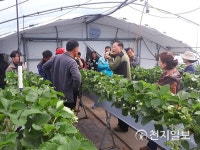 진주시 농업인대학 살아있는 교육… 농가 방문 컨설팅