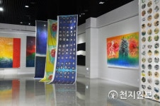 나주 한국천연염색박물관 장복수 화가 작품전 개최