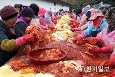 [강진] 남미륵사 4만 5000포기 김장, 이웃과 나눠