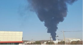 천안 차암초등학교 증축공사현장 화재 진압… 900여명 긴급대피