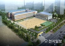 구미교육지원청, 인덕중학교 예비준공검사 시행