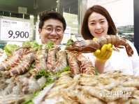 맛은 랍스터이지만, 새우입니다