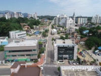 양양군, NH농협은행~양양교회 입구 간 도로확장 착공