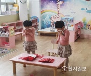 진주시, 모든 어린이집·유치원에 화재대피용 손수건 보급