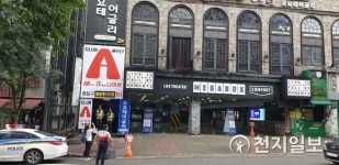 광주수영대회 폐막 하루 앞두고… 상무지구 클럽 붕괴 날벼락